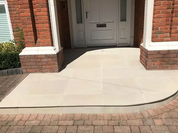 Sandstone steps from the project gallery